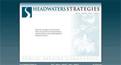 Desktop Screenshot of headwatersstrategies.com